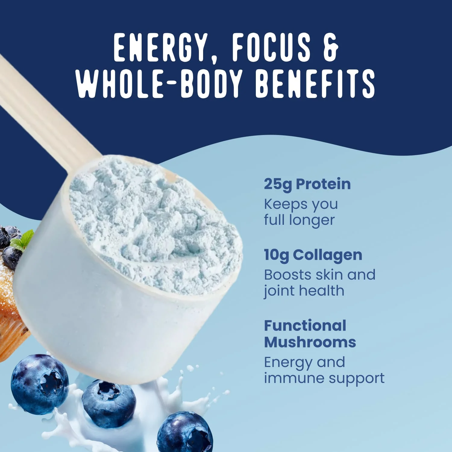 Blueberry Muffin Protein Smoothie - Image 3
