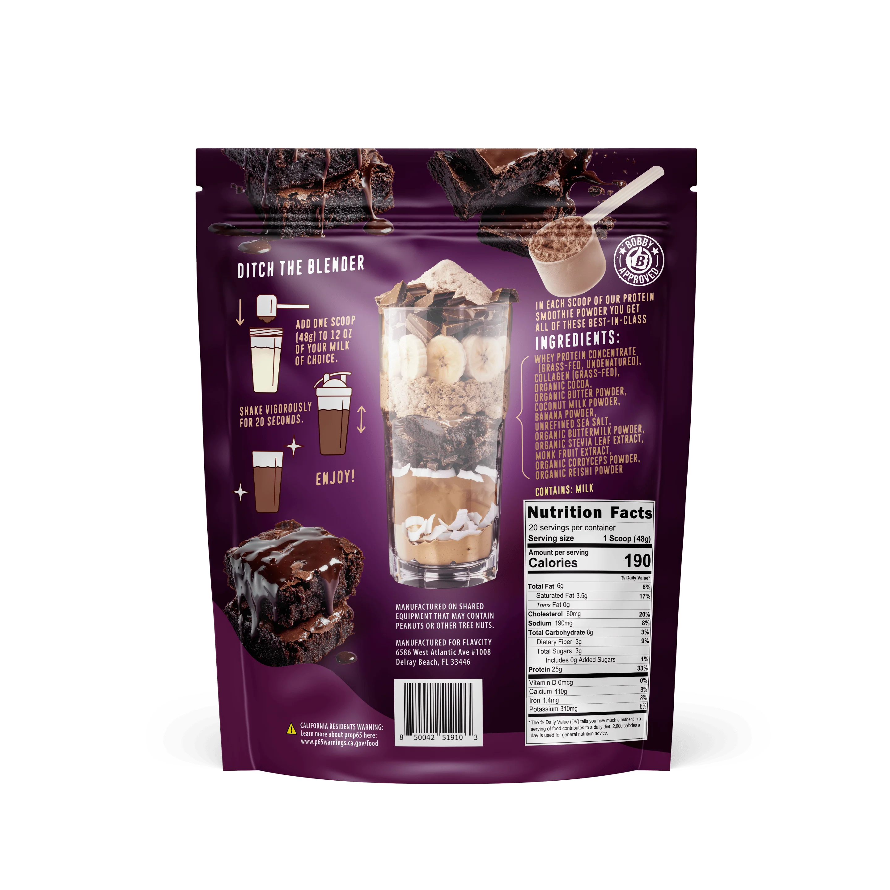 Brownie Batter Protein Smoothie - Image 6