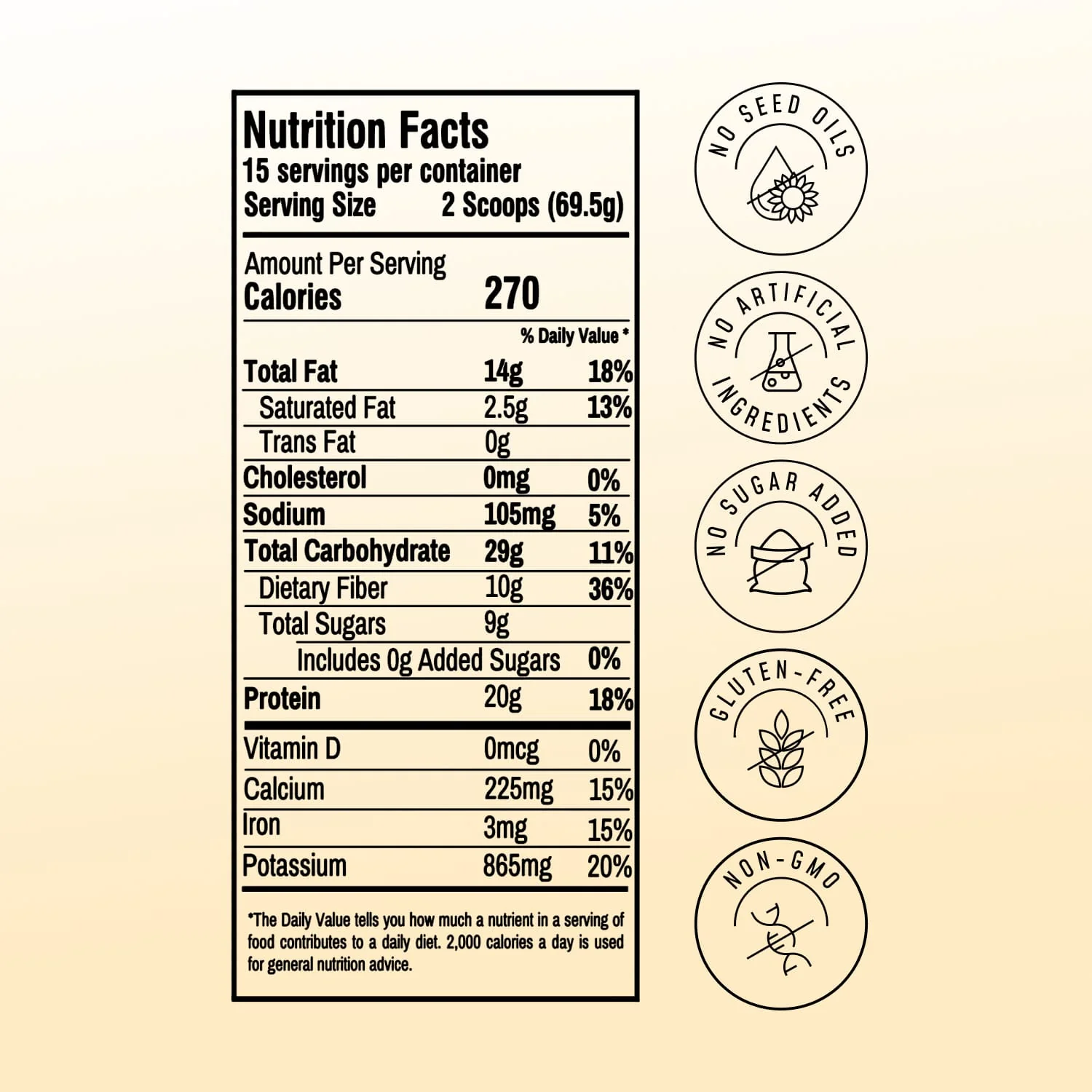 Plant-Based Chocolate Peanut Butter Protein Smoothie - Image 4