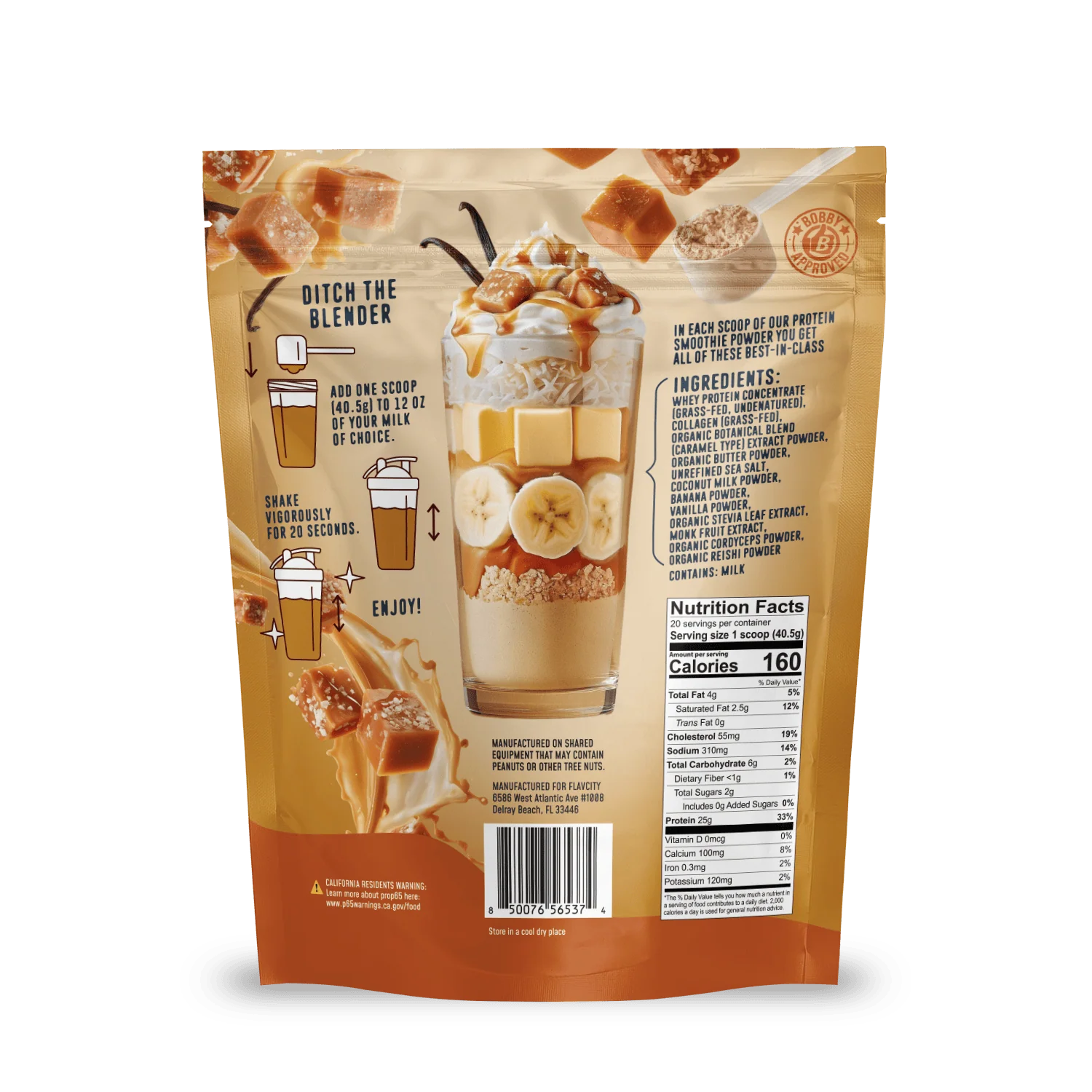 Salted Caramel Protein Smoothie - Image 6