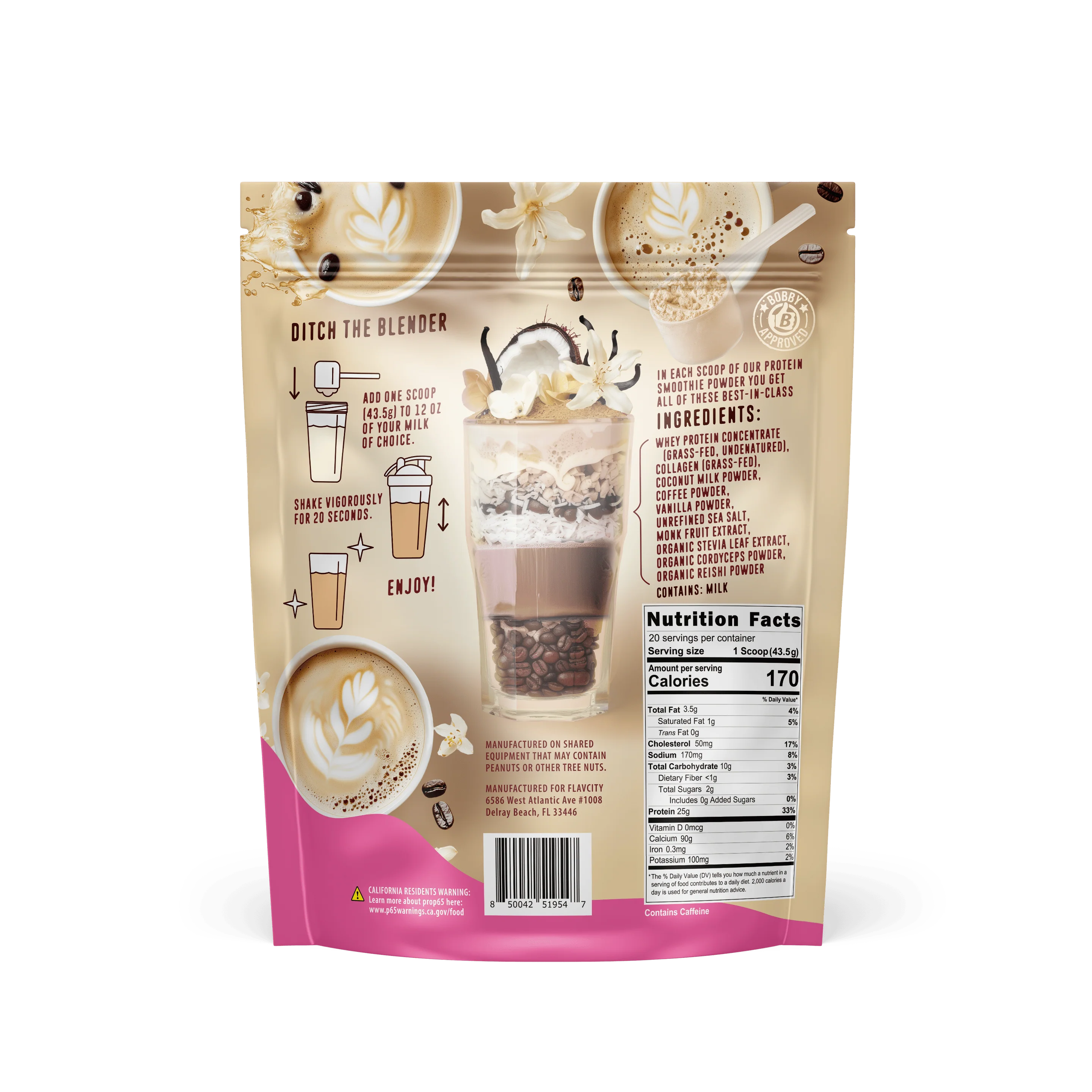 Vanilla Latte Protein Smoothie - Image 6