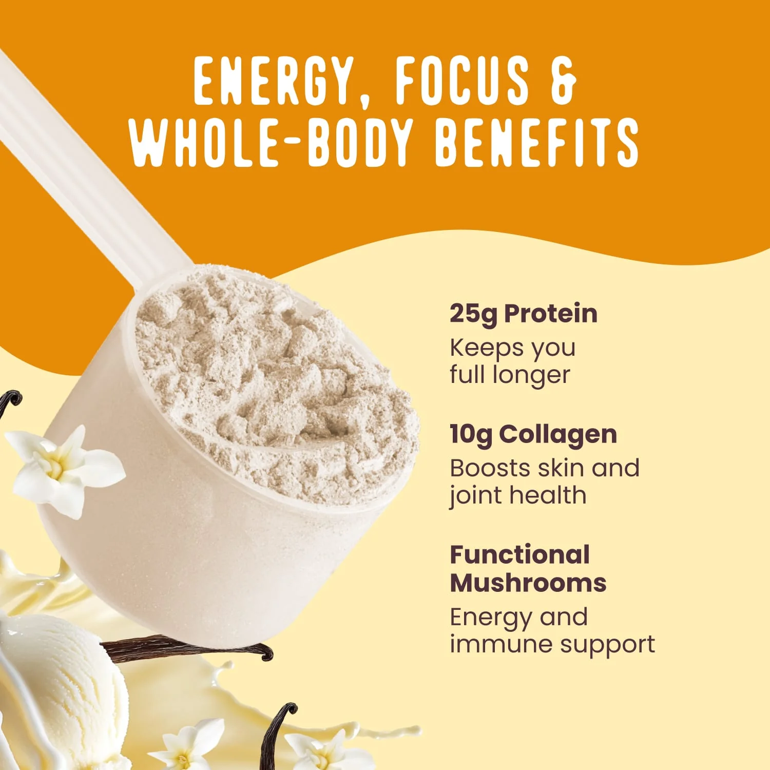 Vanilla Cream Protein Smoothie - Image 3