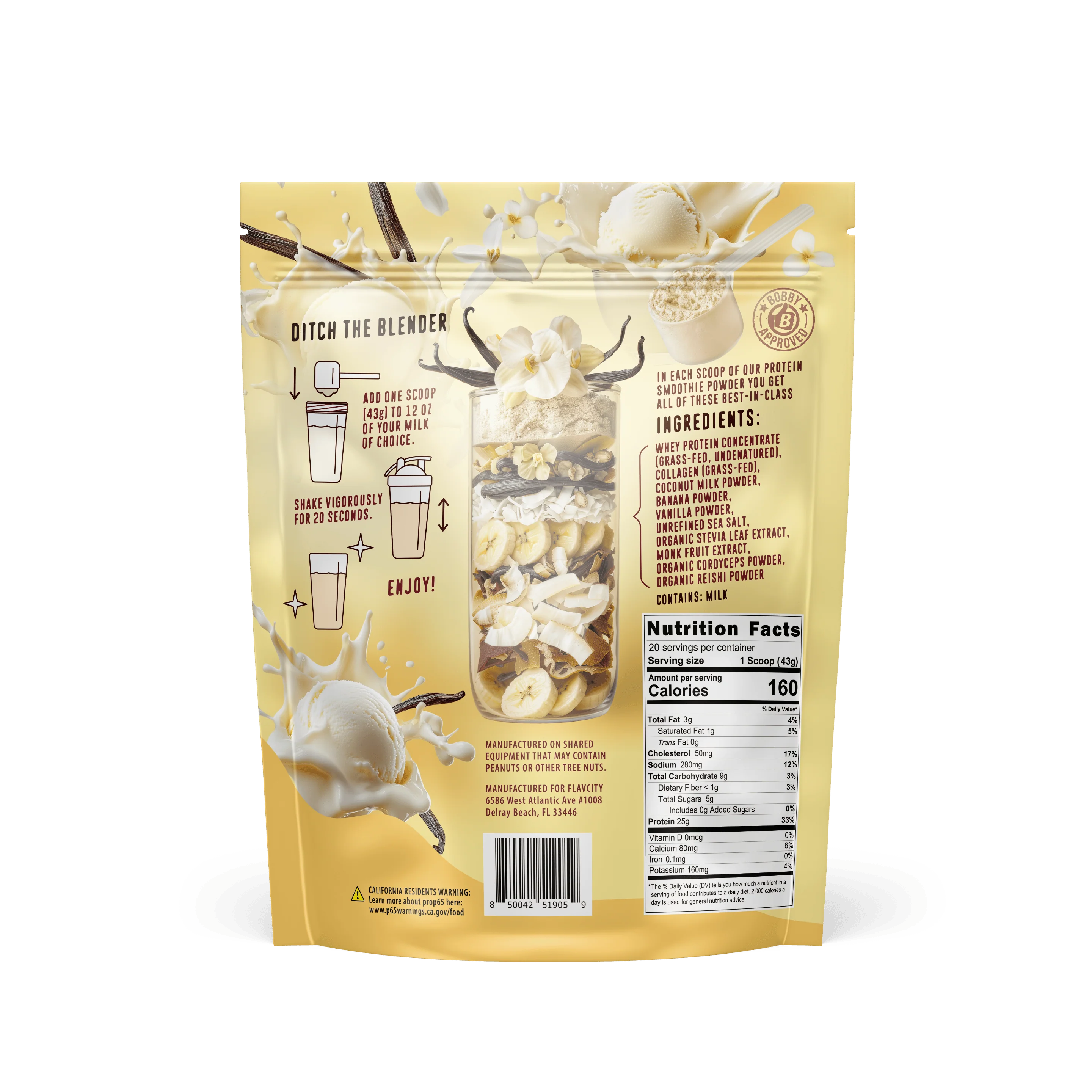 Vanilla Cream Protein Smoothie - Image 6