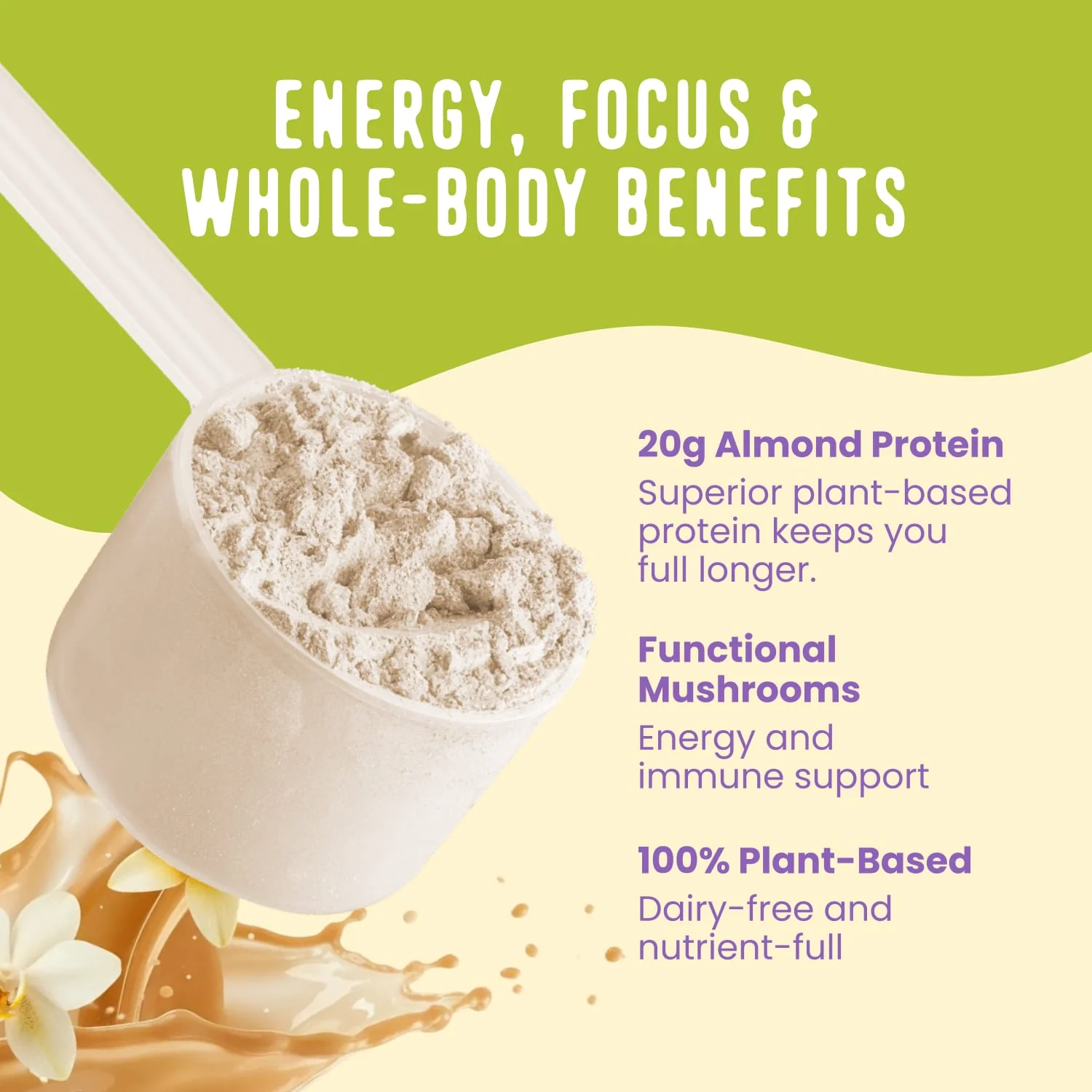 Plant-Based Vanilla Protein Smoothie - Image 3