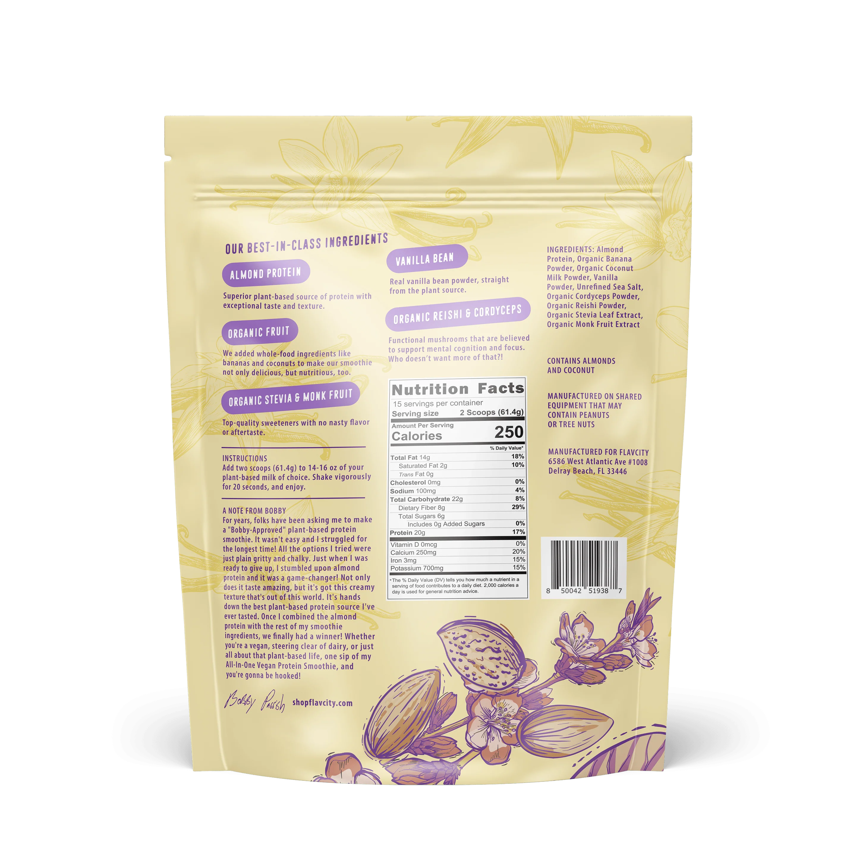 Plant-Based Vanilla Protein Smoothie - Image 6